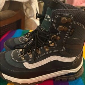 Vans Gore-Tex Black Green and White Sneakers